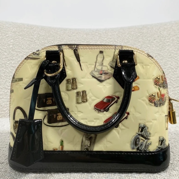 Authentic Pre-Owned Louis Vuitton Vernis Nicolas Ghesquière Alma BB - Picture 1 of 15
